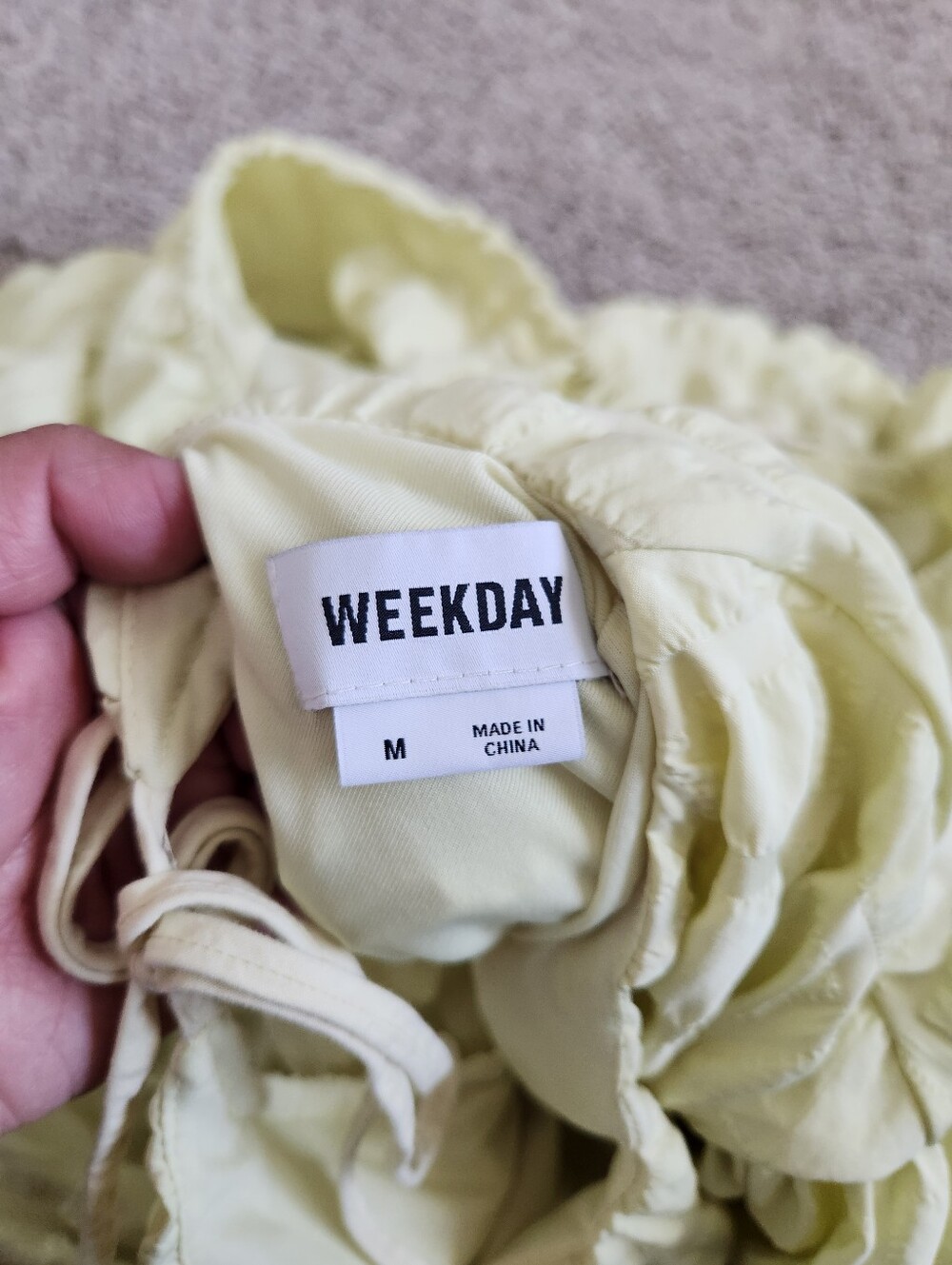 Weekday Lolly Dress Size Medium - Picture 5 of 10